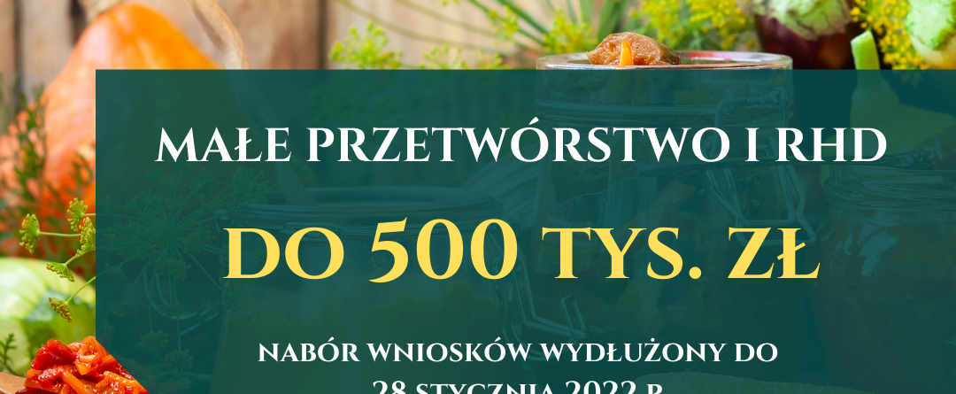nabór wniosków wydłużony